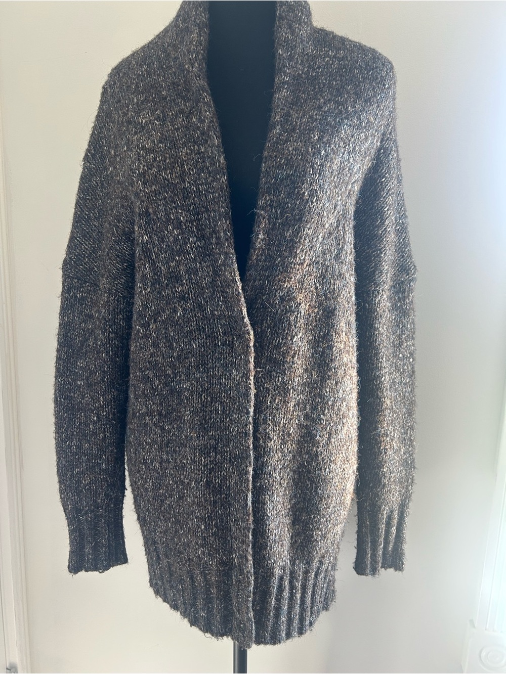 Buffalo David Bitton Brown Marled Cardigan